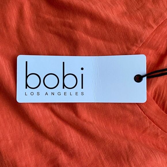 BOBI RAGLAN T-SHIRT DRESS TANGELO. Size Medium. New with Tag NWT - Picture 6 of 10